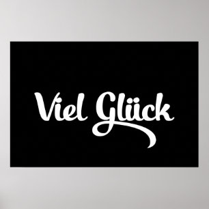 Viel Glück Viel Glück Deutsch Poster