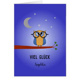 Viel Gluck viel Glück personalisierte akademische 