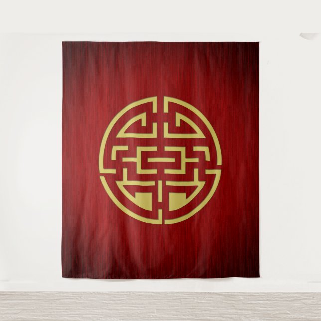 viel Glück - Wandteppich (Vorderseite)