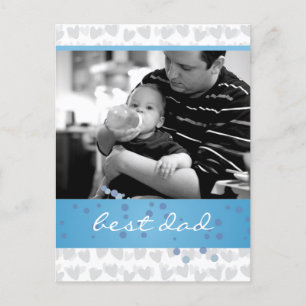 Viel Herz für den besten Vater aller Zeiten Postkarte