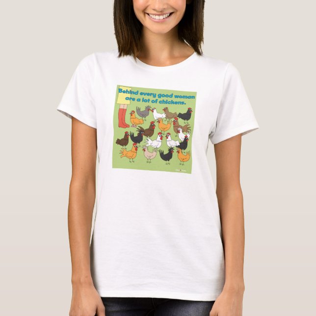Viel Huhn-T - Shirt (Vorderseite)