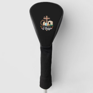 Viel kann in 3 Tagen geschehen zu Ostern Jesus rel Golf Headcover
