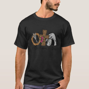 Viel kann in 3 Tagen Ostertag passieren Leoparden T-Shirt