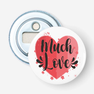 Viel Liebe, großes Herz Flaschenöffner