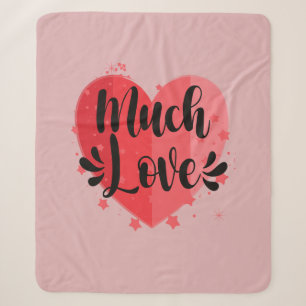Viel Liebe, großes Herz Sherpadecke