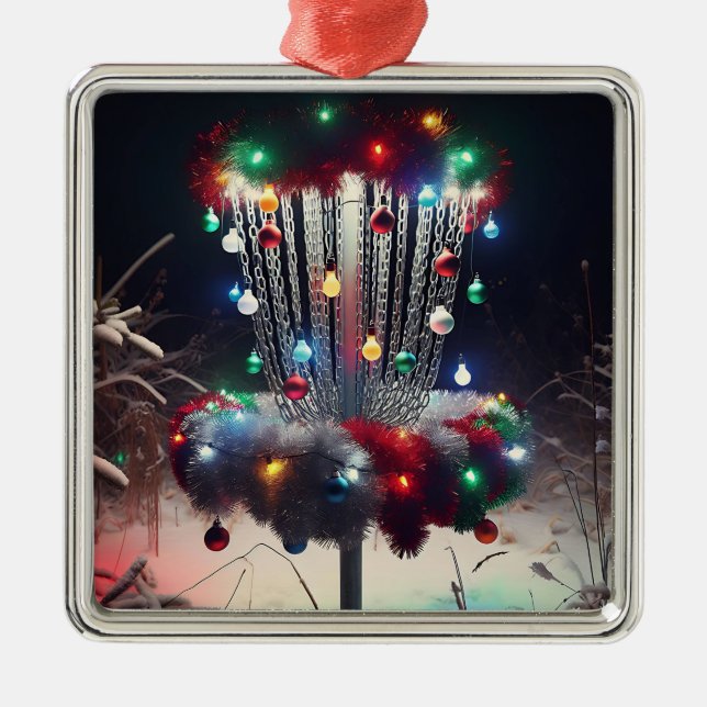Viel Spaß bei der CD! Christmas Ornament Aus Metall (Vorne)