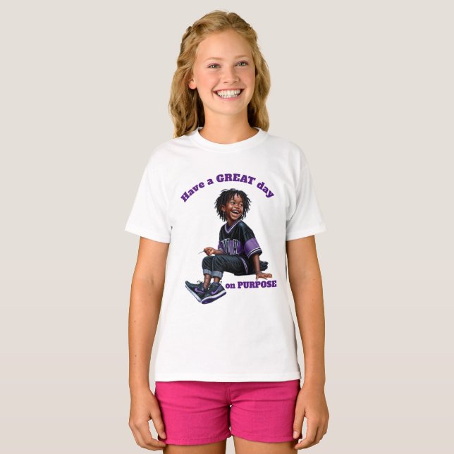 Viel Spaß beim PURPOSE Girl 2 T - Shirt (Vorne ganz)