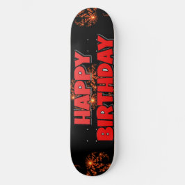 Viel Spaß beim Skaten! Happy Birthday Skateboard