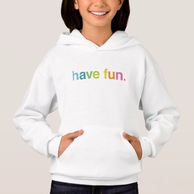 Viel Spaß Hoodie (Vorderseite)