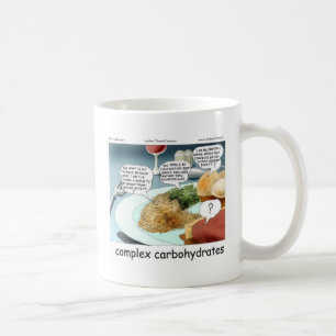 Viel zu komplexe Kohlenhydrate Lustige Geschenke u Kaffeetasse
