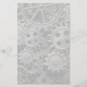 Viele alten rostigen Metallgänge oder Briefpapier