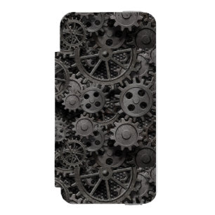 Viele alten rostigen Metallgänge oder Incipio Watson™ iPhone 5 Geldbörsen Hülle