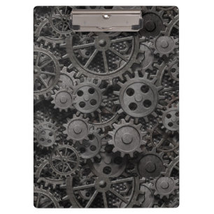 Viele alten rostigen Metallgänge oder Klemmbrett