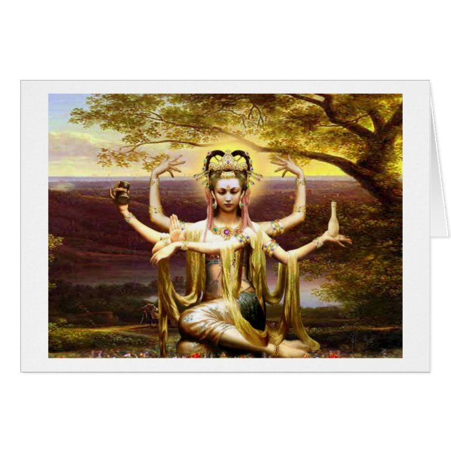 Viele bewaffneten Kwan Yin (Vorderseite (Horizontal))