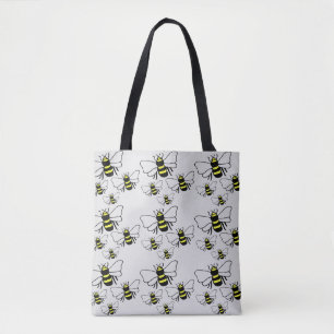 Viele Bienen Tote Bag Tasche