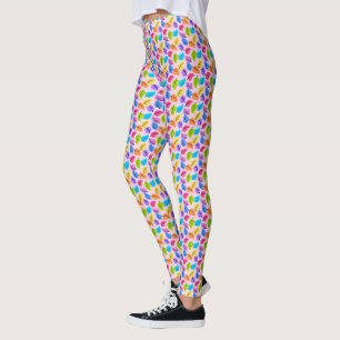 Viele Blätter! Yoga-Ameisen im Frühjahr, Leggings