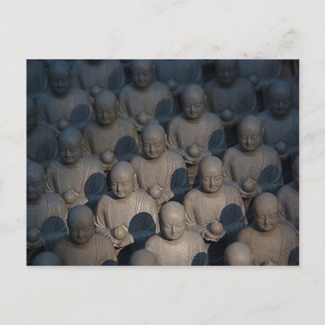 Viele Buddha Postkarte (Vorderseite)
