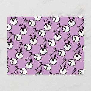 viele Fahrräder Postkarte