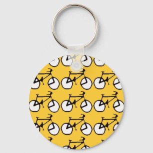 viele Fahrräder Schlüsselanhänger