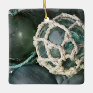 Viele Glasfischschwimmer, Alaska Keramikornament
