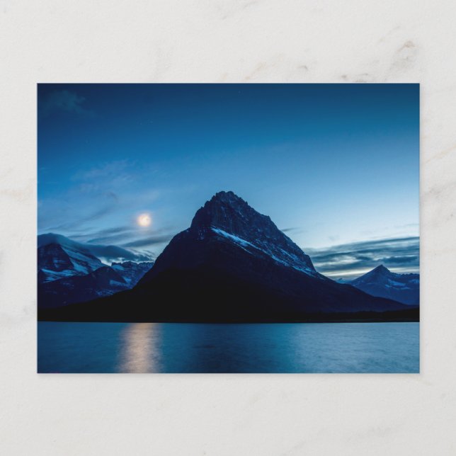 Viele Gletscher, Glacier Nationalpark Montana Postkarte (Vorderseite)