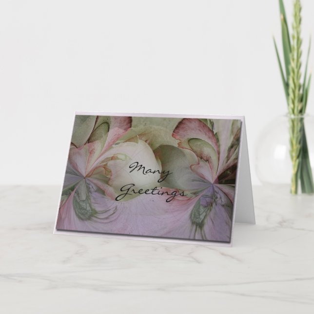 Viele Grüße Karte (Vorderseite)