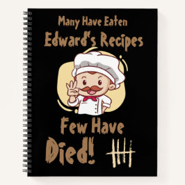 Viele haben gegessen (Name einfügen) Rezept Notebo Notizbuch