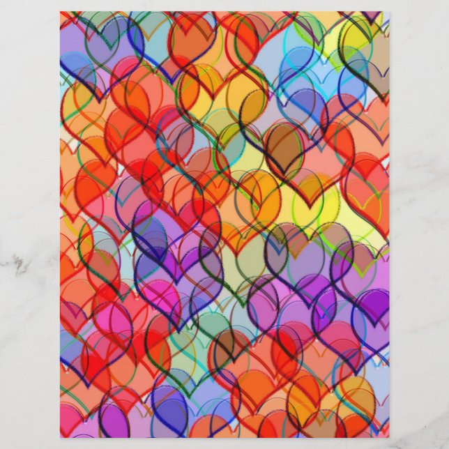 viele Herzen (Vorderseite)