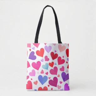 Viele Herzen Tasche