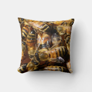 Viele Honigbienen Kissen