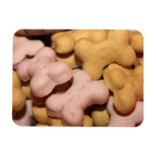 Viele Hunde Leckereien, Kekse, Knochen Magnet