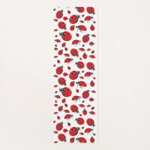 Viele Ladybugs Lucky Pattern Yogamatte
