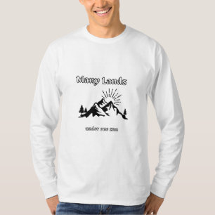 Viele Landschaften unter einem klassischen Sun-T - T-Shirt