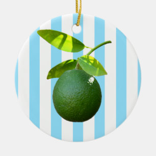Viele Limone Keramik Ornament