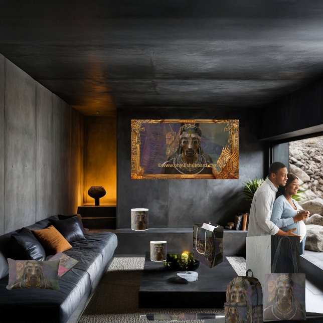 Viele Manifestationen von Anpu Geschenkpapier Set (Get the full “Many Manifestations Of Anpu" collection at:  https://bit.ly/Love4Africa.)