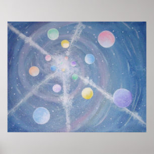 Viele Moos drucken Poster