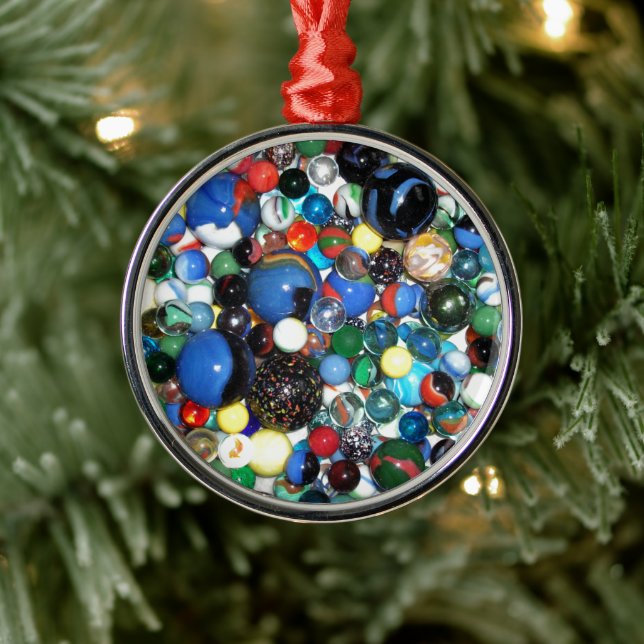 Viele Murmeltiere Silbernes Ornament (Baum)