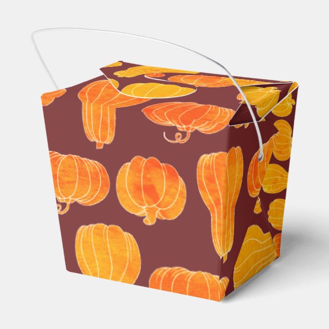 Viele O'Pumpkins Geschenkschachtel (Rückseite)