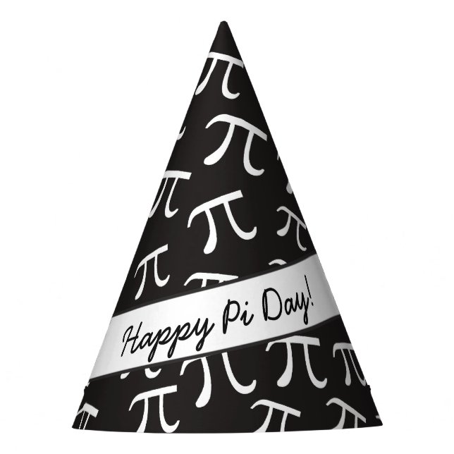 Viele Pi - Mathe - Happy Pi Day Party Hat Partyhütchen (Vorderseite)