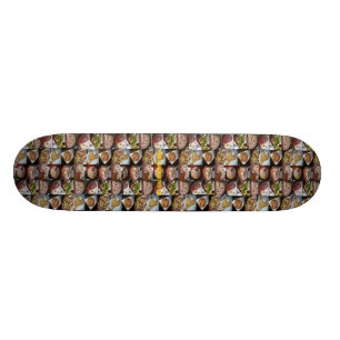 Viele Pizzas, viele Pizzas, viele Pizzas, viel Skateboard