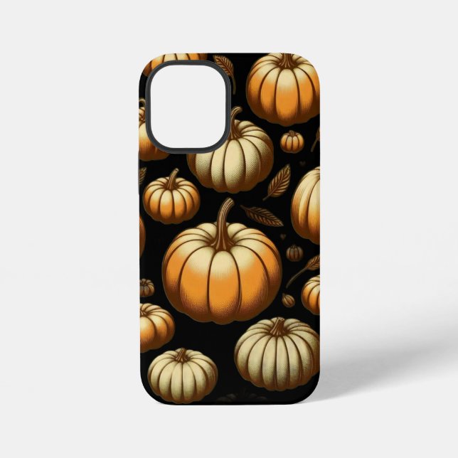 Viele Pumpkins iPhone 12 Mini Hülle (Rückseite)