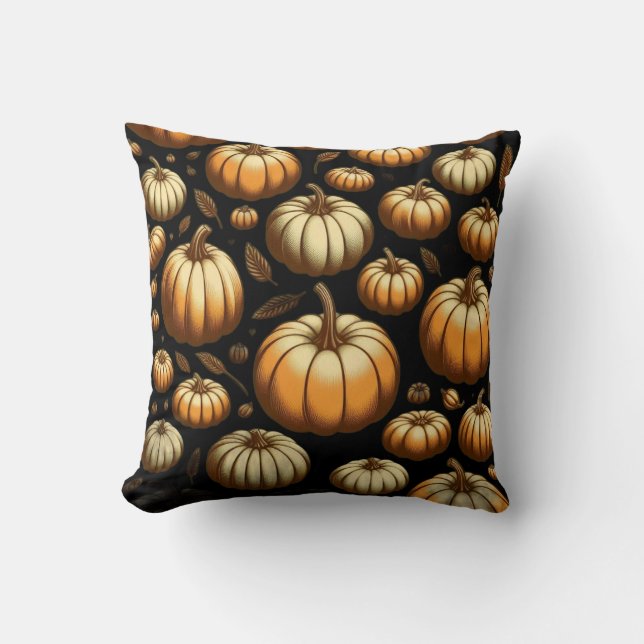 Viele Pumpkins Kissen (Vorderseite)