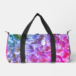 Viele schöne Blätter der Rose Duffle Bag