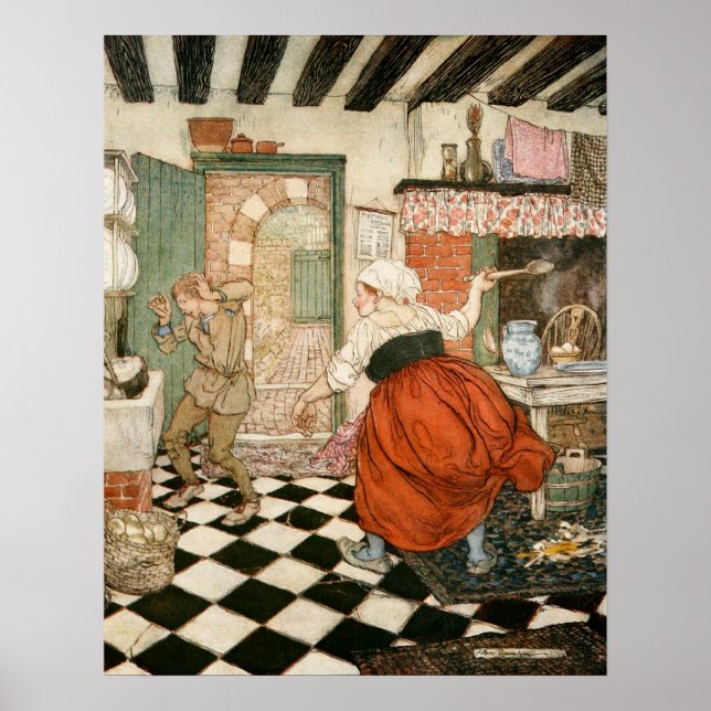 Viele sind die Schläge, die er hatte Poster (Vorne)