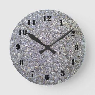 Viele Stein Runde Wanduhr