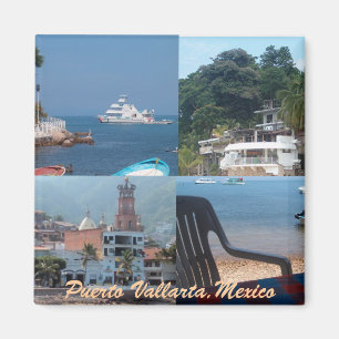 viele Szenen von Puerto- Vallartamagneten Magnet