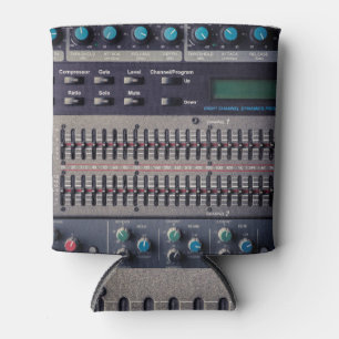 Viele Tasten Sound Mixer Studio Dosenkühler