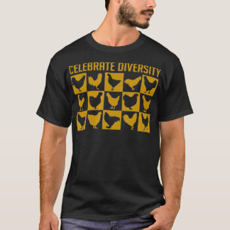 Viele verschiedene Hühnereier T-Shirt
