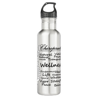 Viele Weisen, "Chiropraktik-" Edelstahlflasche