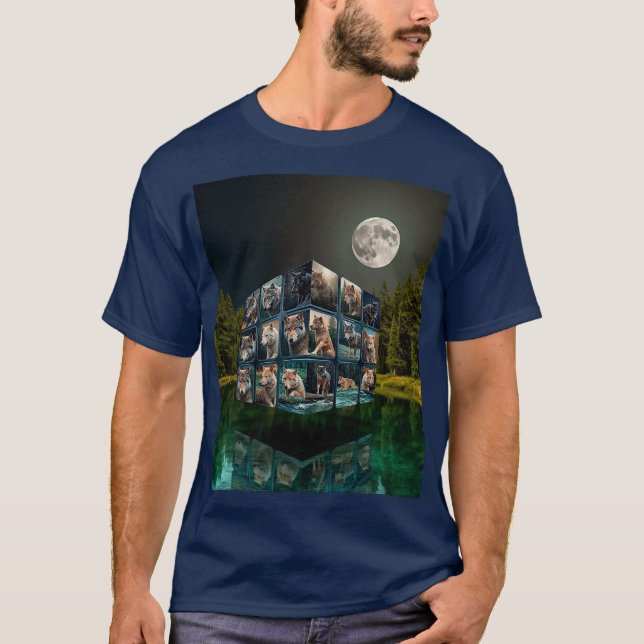 Viele Wölfe T-Shirt (Vorderseite)